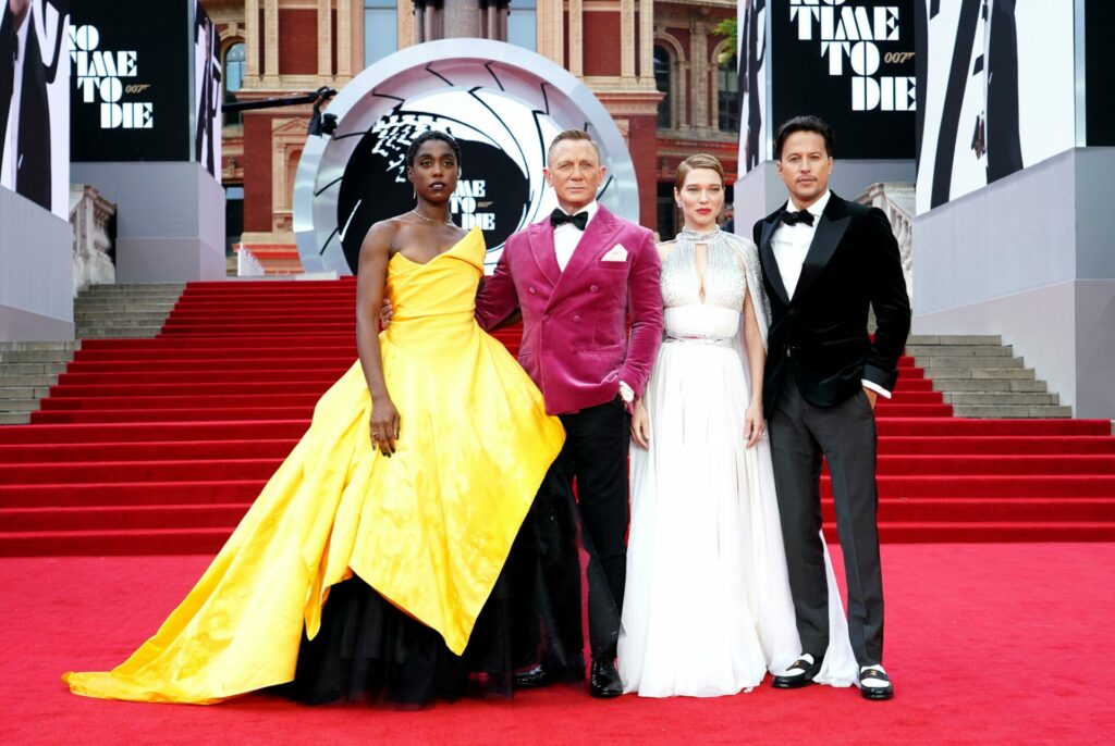 Daniel Craig at the Bond premiere