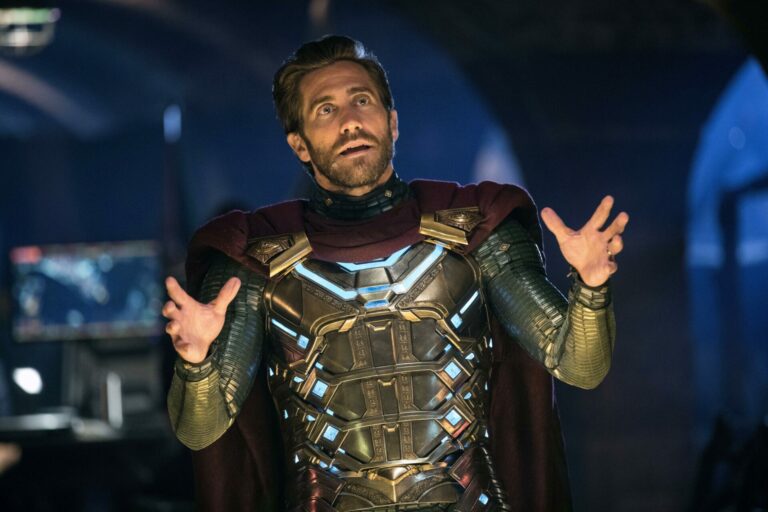 Jake Gyllenhaal as Mysterio in Spider-Man