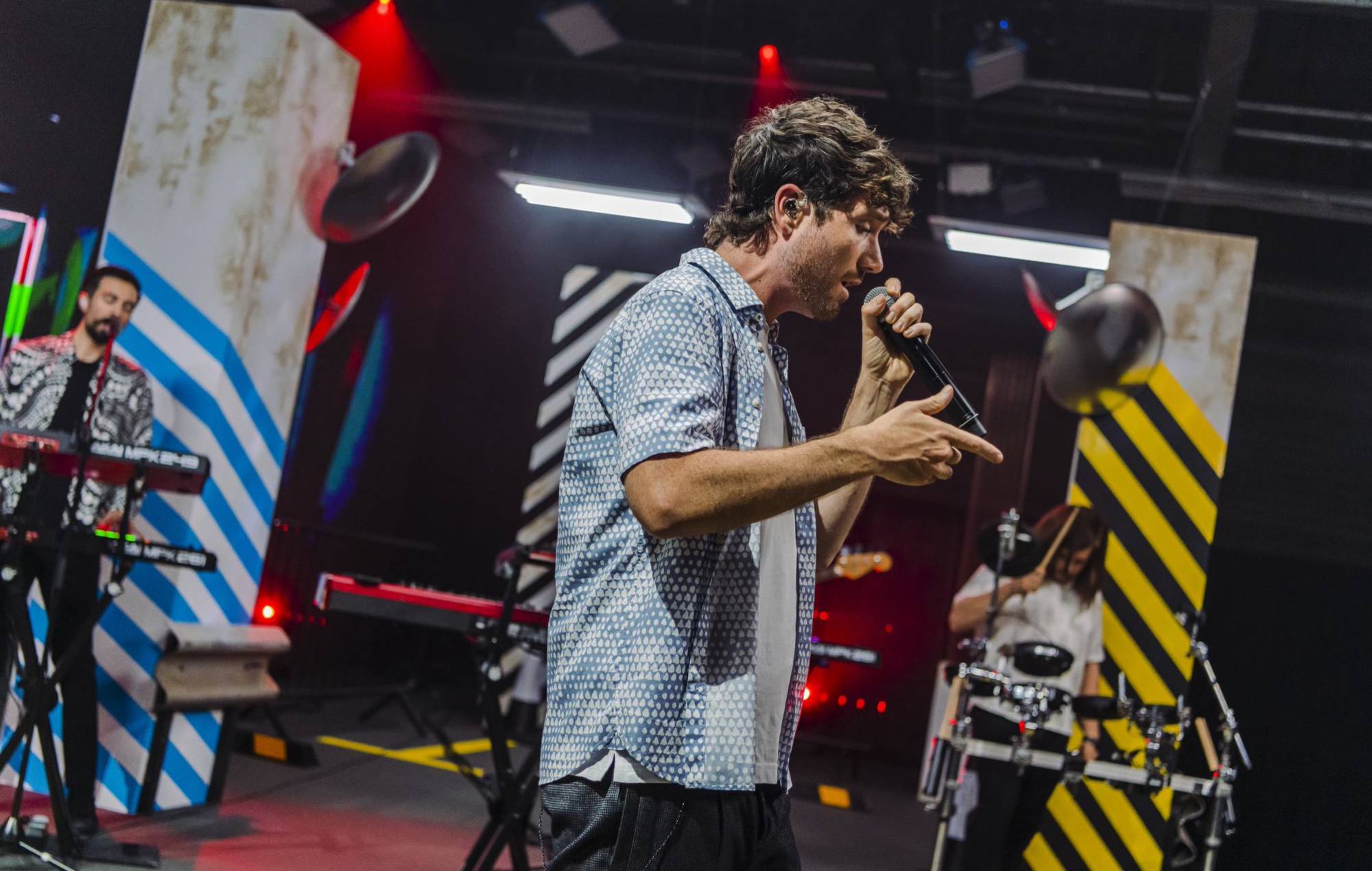 Bastille perform live