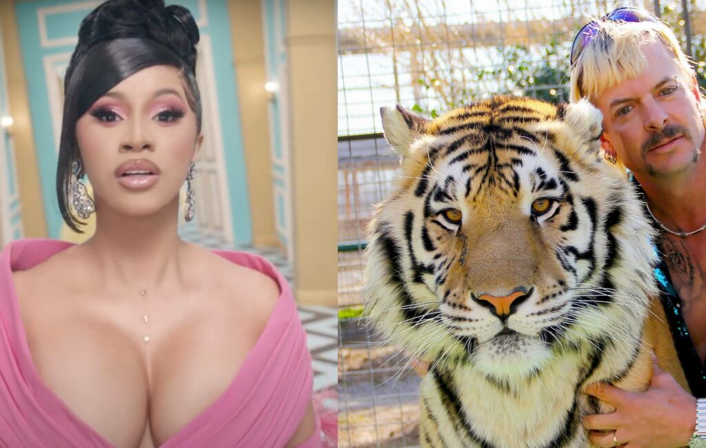 Cardi B and Joe Exotic