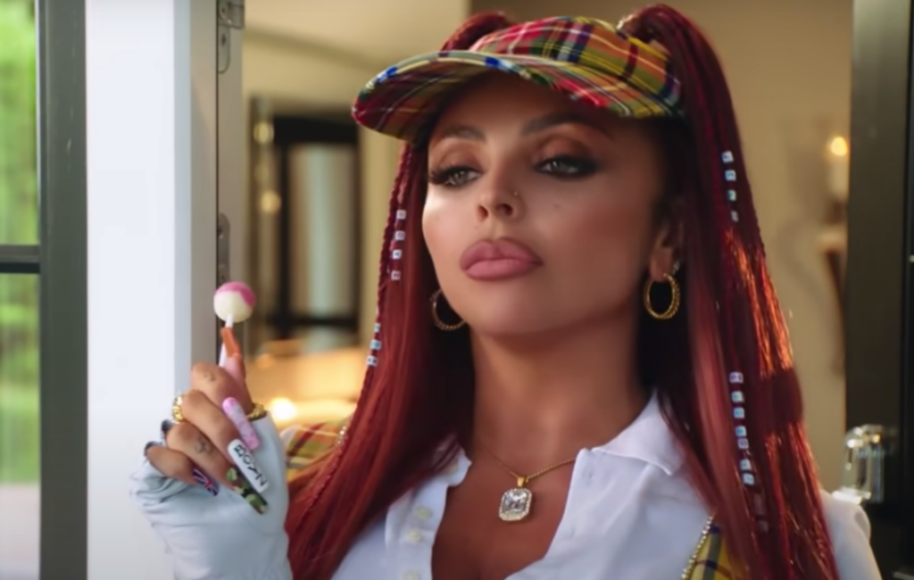 Jesy Nelson in the music video for 'Boyz'