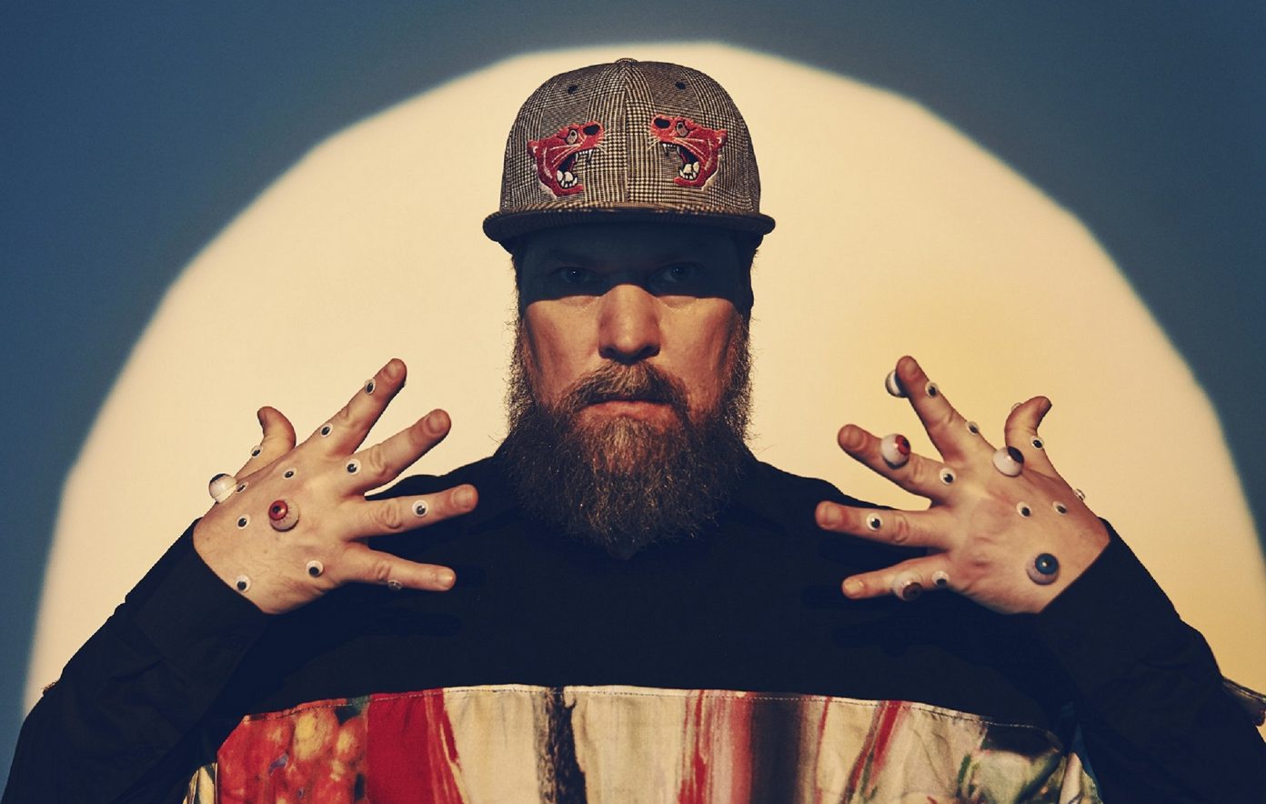 John Grant poses for a press shot