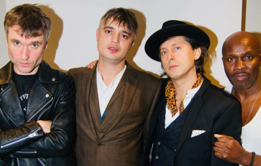 The Libertines pose