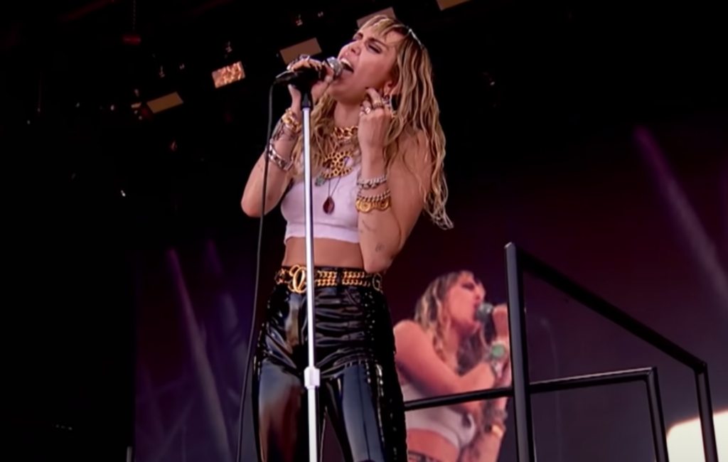 Miley Cyrus at Glastonbury 2019