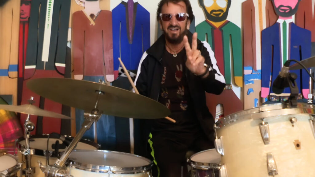 Ringo Starr performs for Why Hunger