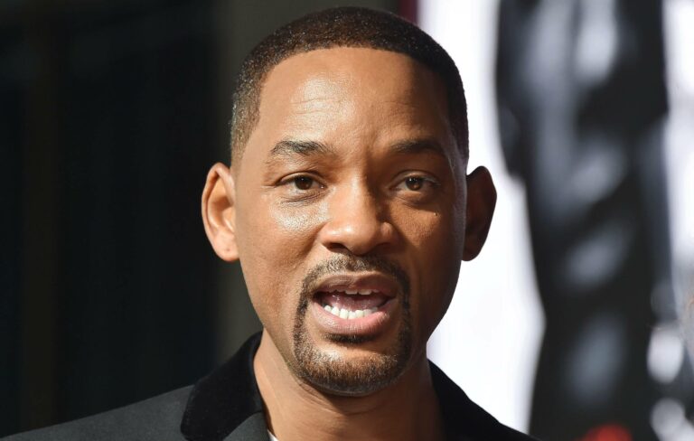 Will Smith hangs out at the Gemini Man premiere