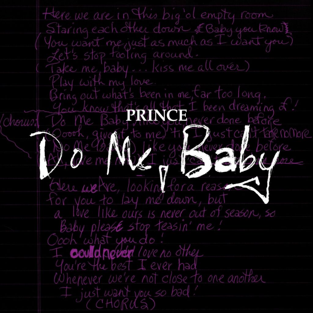 Prince single artwork