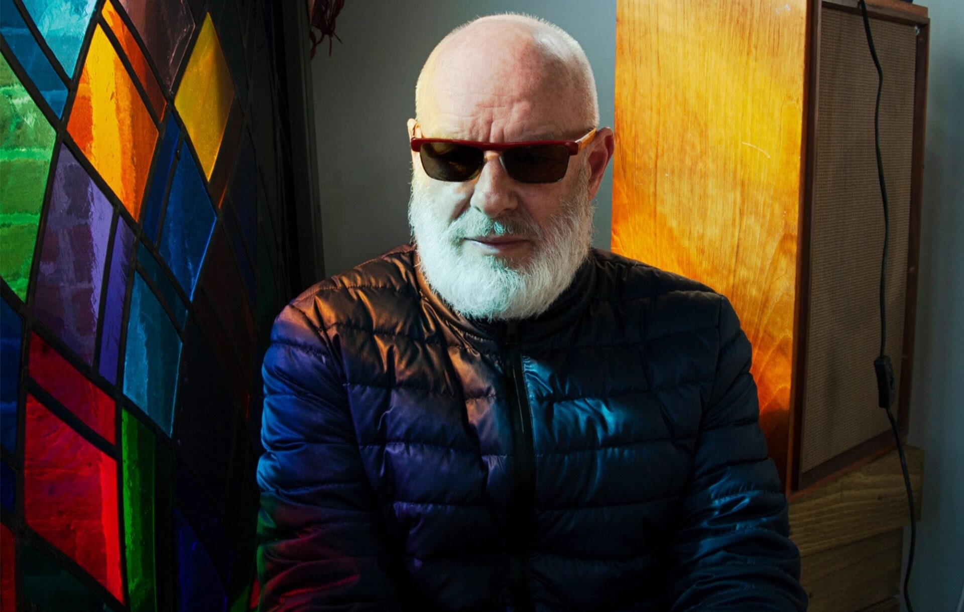 Musician and producer Brian Eno