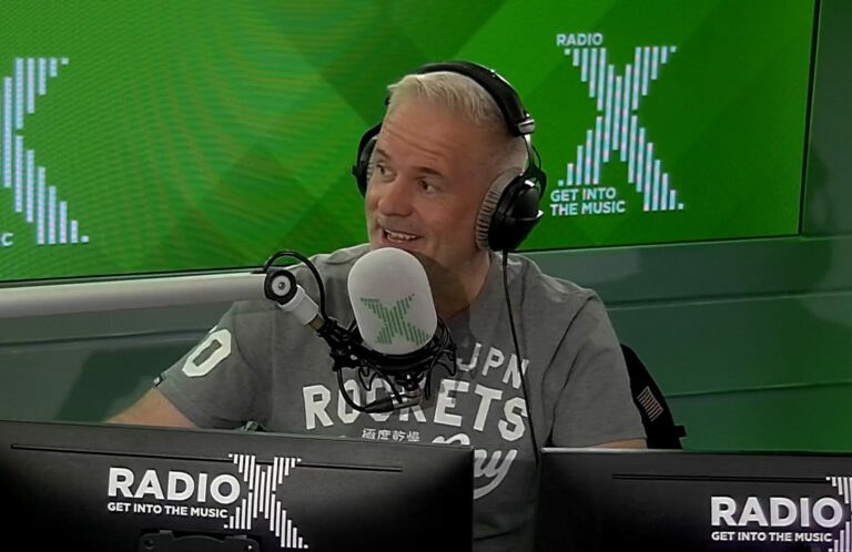 Chris Moyles on Radio X