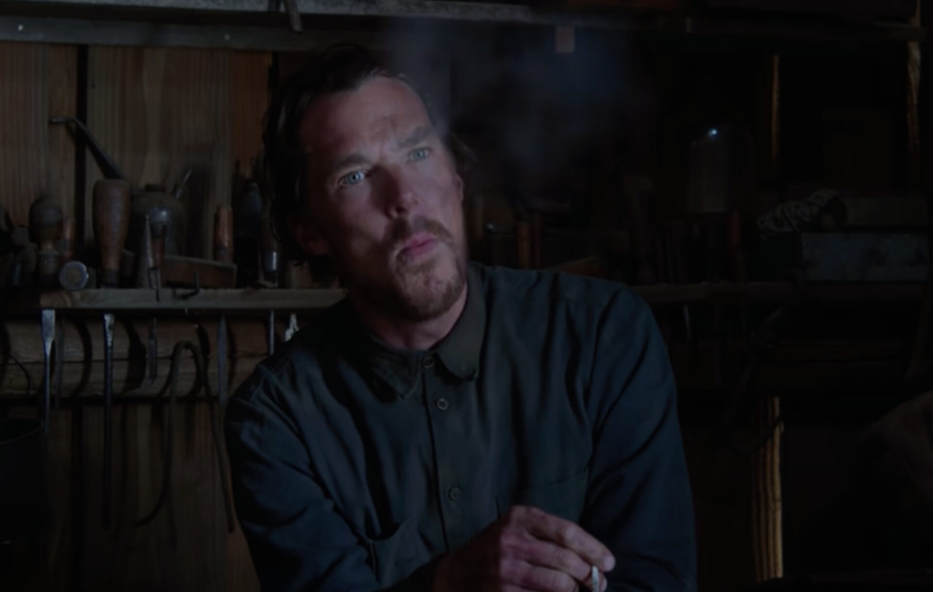 Benedict Cumberbatch in 'The Power of the Dog'.