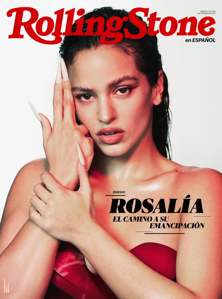 Rosalia poses for Rolling Stone Espanol