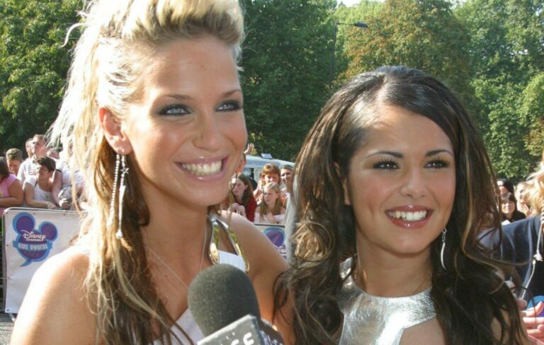 Sarah Harding and Cheryl