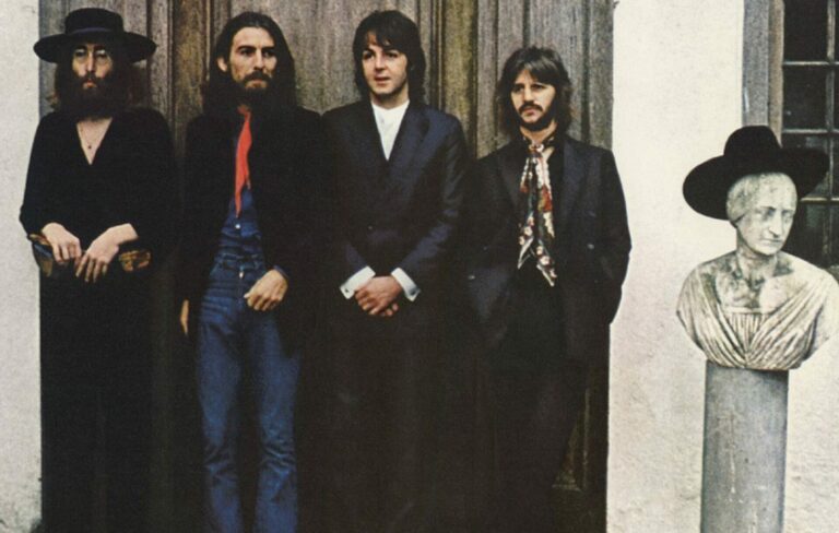 The Beatles on the cover of Hey Jude