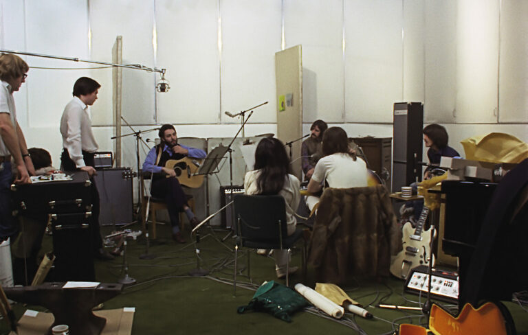 The Beatles in the studio