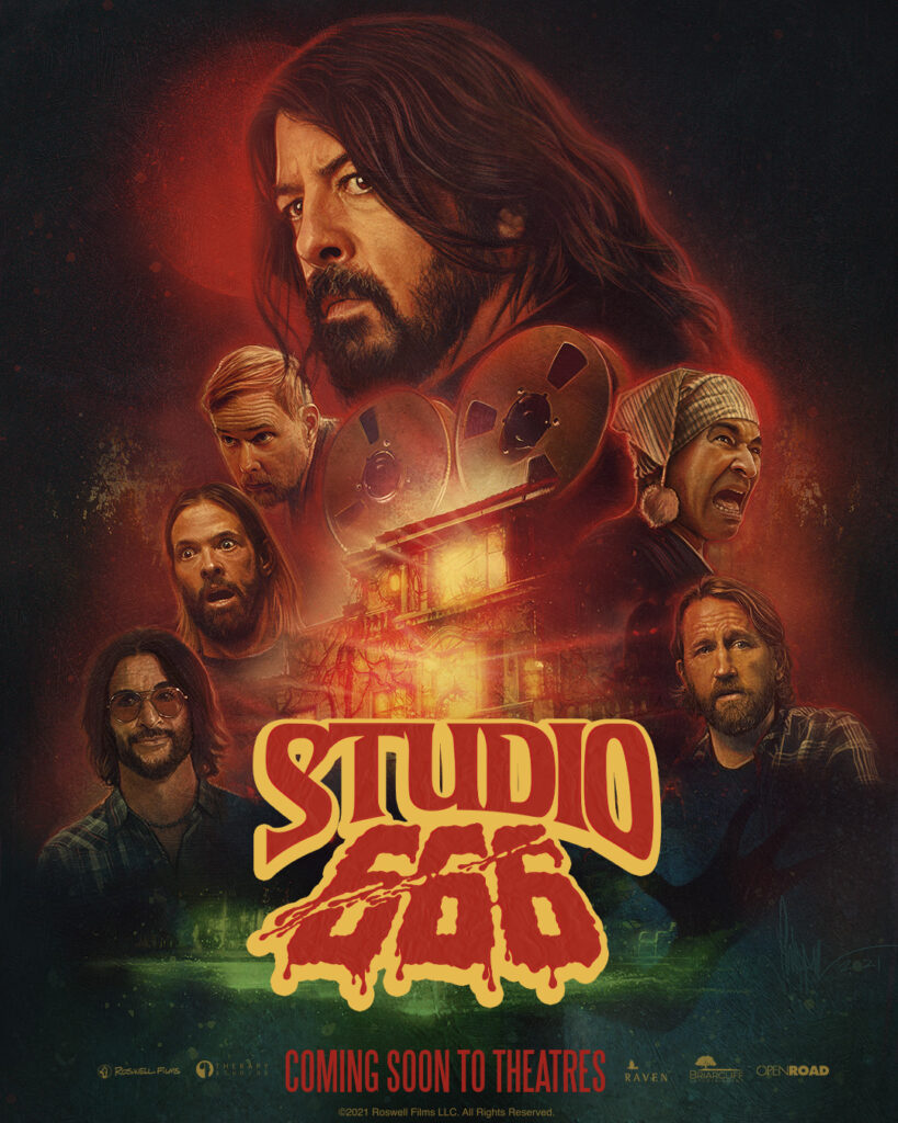 Foo Fighters' Studio 666 poster