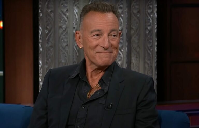 Bruce on tv interview