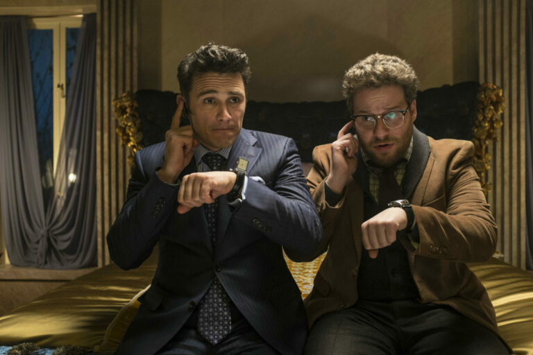 James Franco and Seth Rogen in 'The Interview', 2014