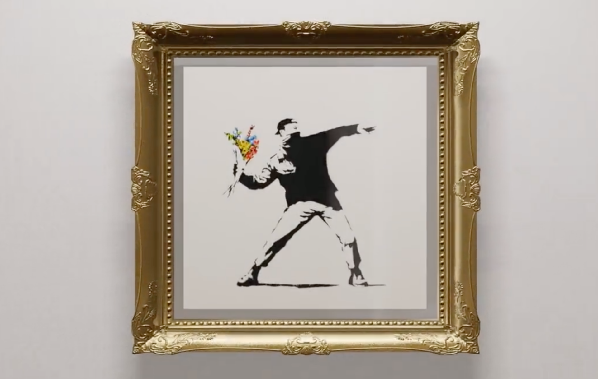 Banksy: Love is in the Bin