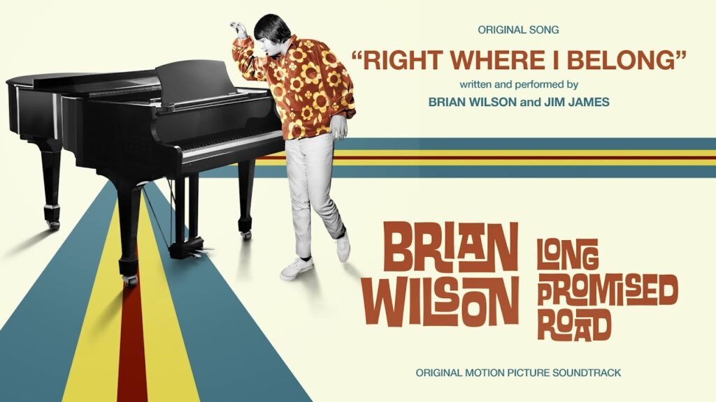 The poster for Brian Wilson documentary Long Promised Road