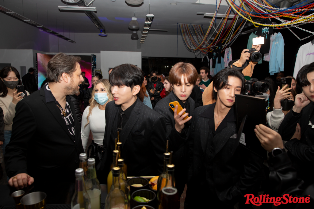 Monsta X enjoy LA's nightlife