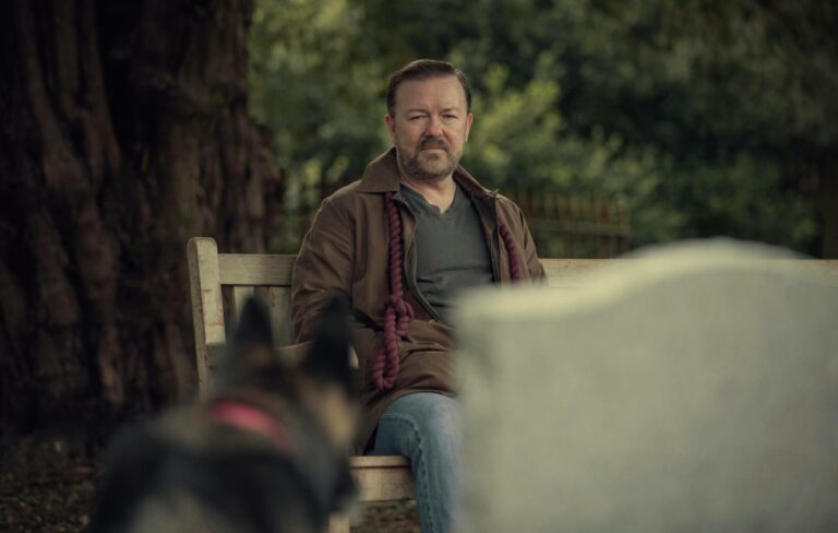 Ricky Gervais in the final season of 'After Life'