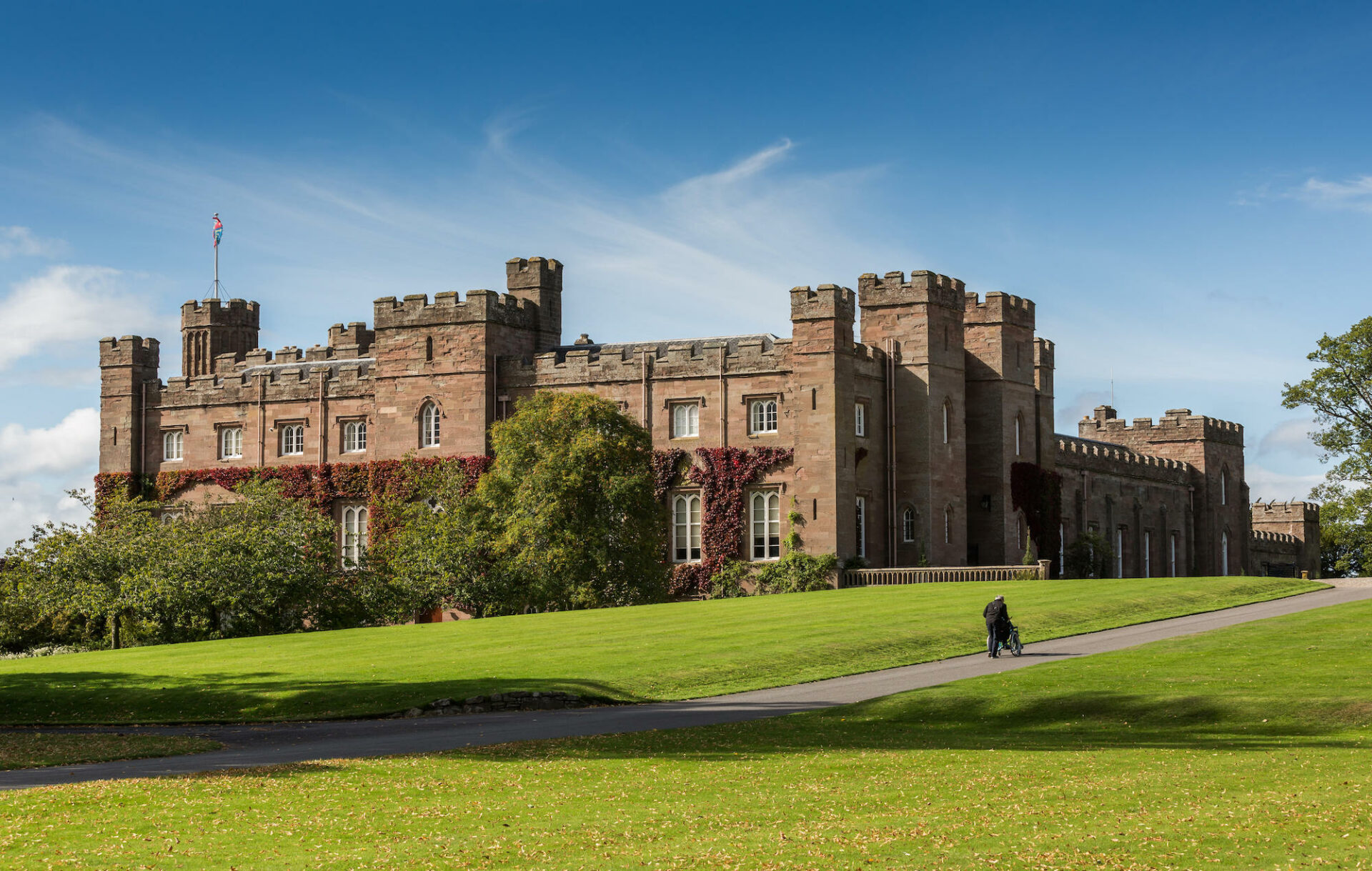 Scone Palace in Perth, Scotland
