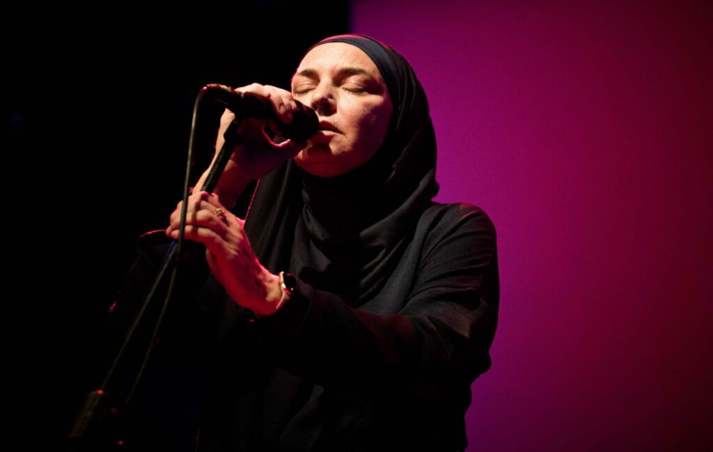 Sinead O'Connor performs live in Torino, Italy on January 19, 2020