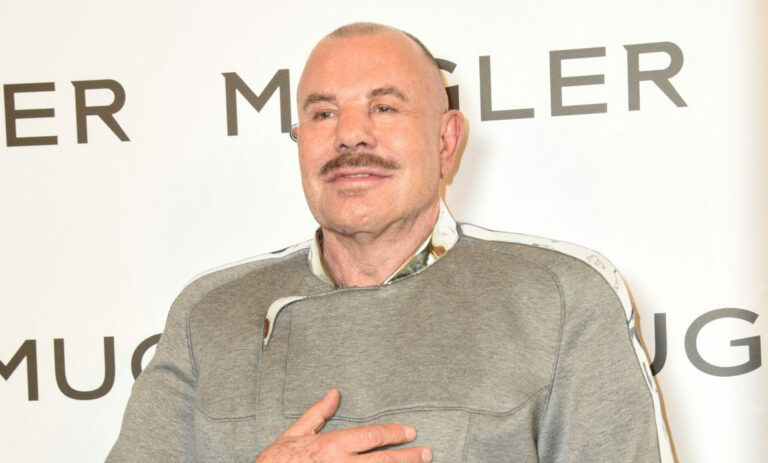 Thierry Mugler on the red carpet, 2019