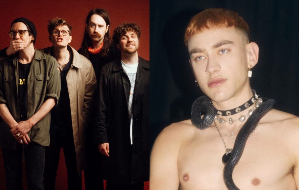 A composite photo of Yard Act and Years & Years