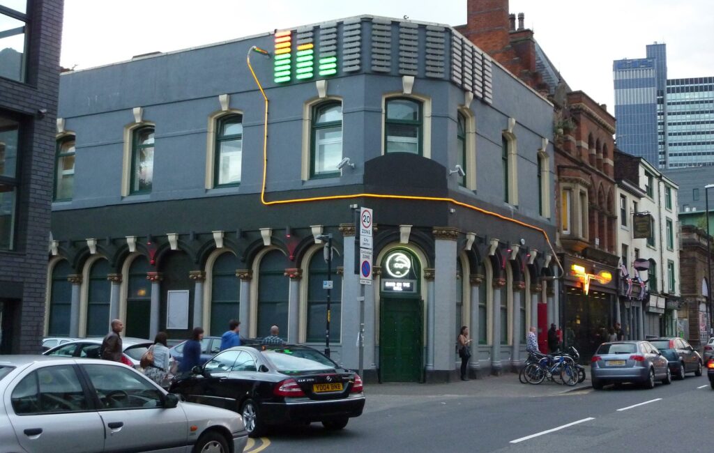 Outside view of Band On The Wall music venue in Manchester, 2012