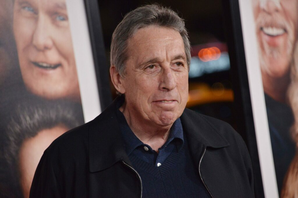 Director Ivan Reitman on the red carpet