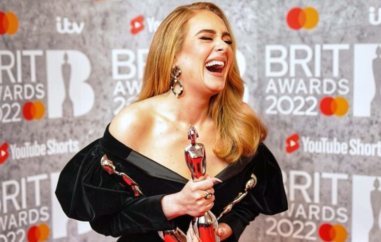 Adele poses for Rolling Stone UK