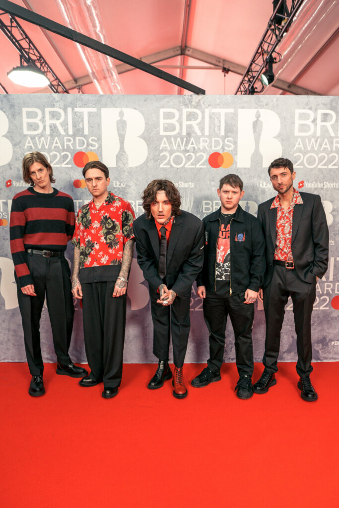 Bring Me The Horizon pose for Rolling Stone UK (Picture: Lawrence Jones/First Light Media/Rolling Stone UK)