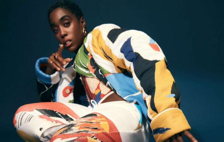 Lashana Lynch poses for Rolling Stone UK (Picture: Danny Kasirye/Rolling Stone UK)