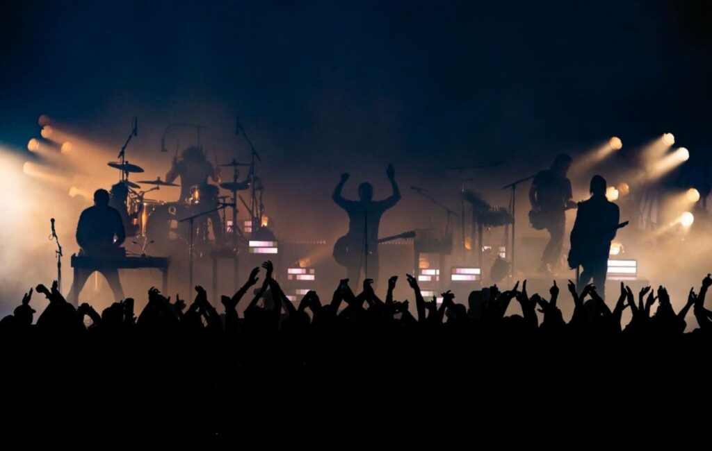 Nine Inch Nails perform live