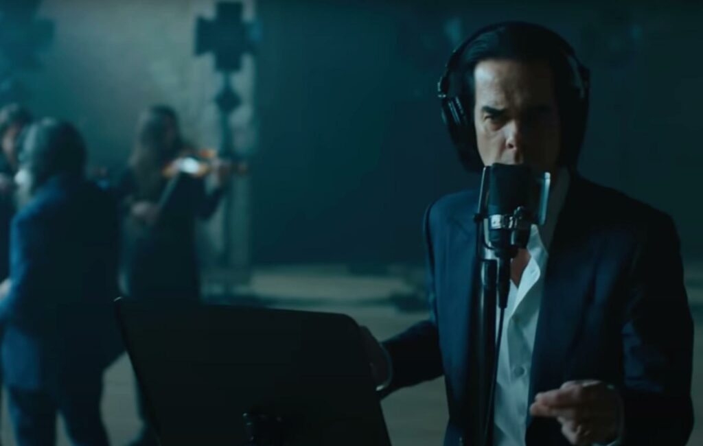Nick Cave seen in the preview clip from 'This Much I Know To Be True'