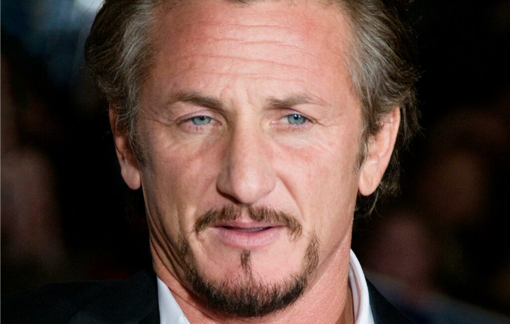 Close range image of Sean Penn