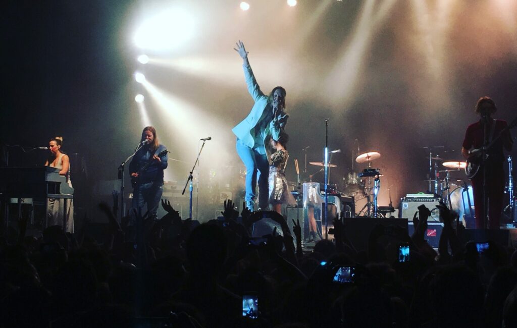 A live gig at the Razzmatazz in Barcelona