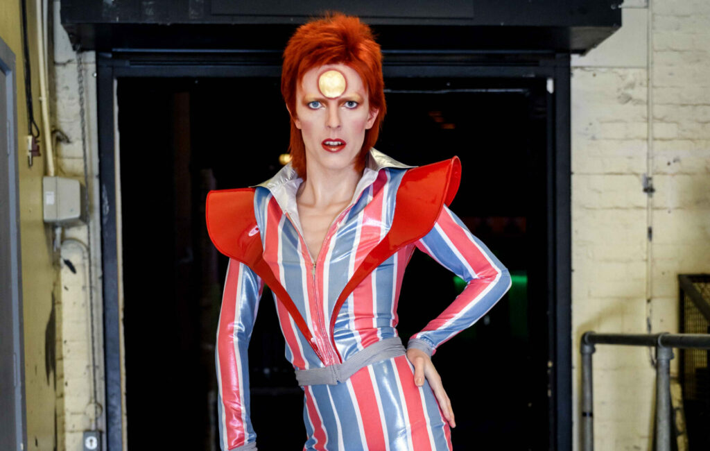 David Bowie waxwork at Madame Tussauds London, March 2022