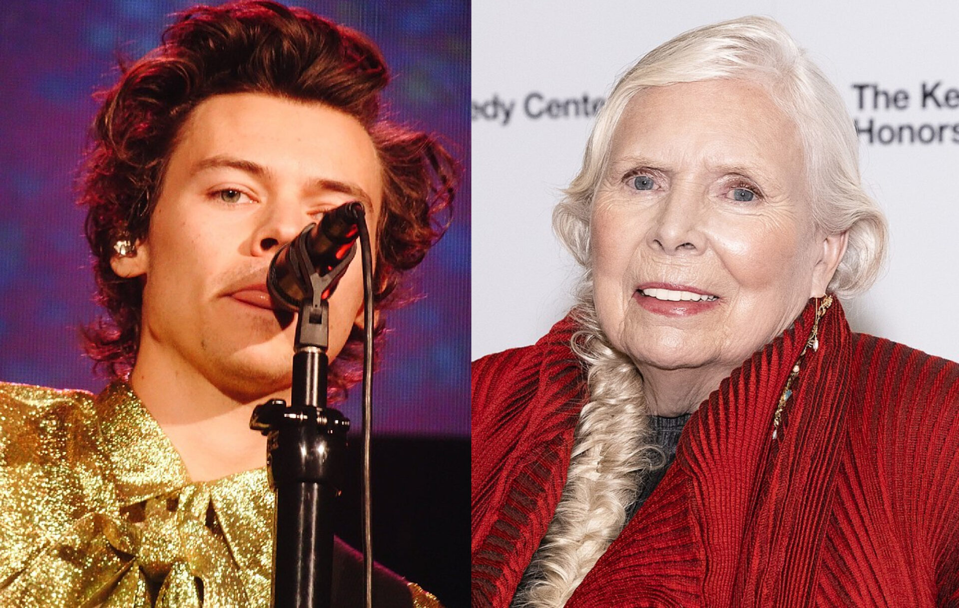 Harry Styles and Joni Mitchell, 2022
