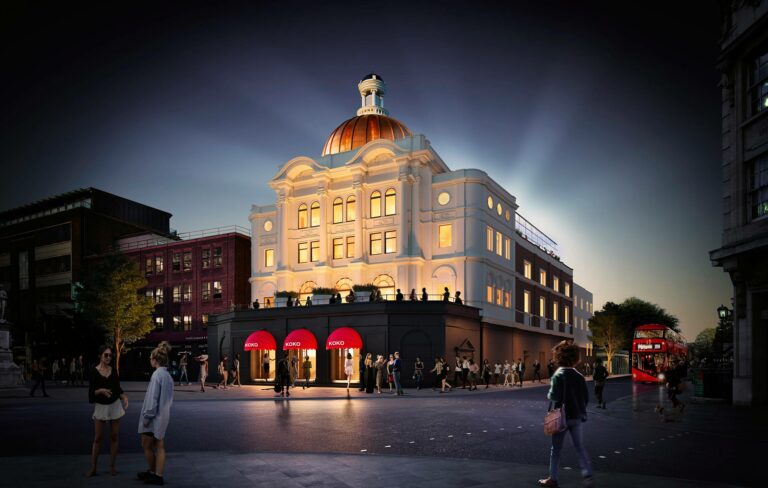 A CGI rendering of the refurbished KOKO