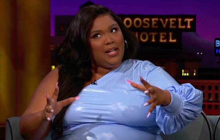 Lizzo on The Late Late Show