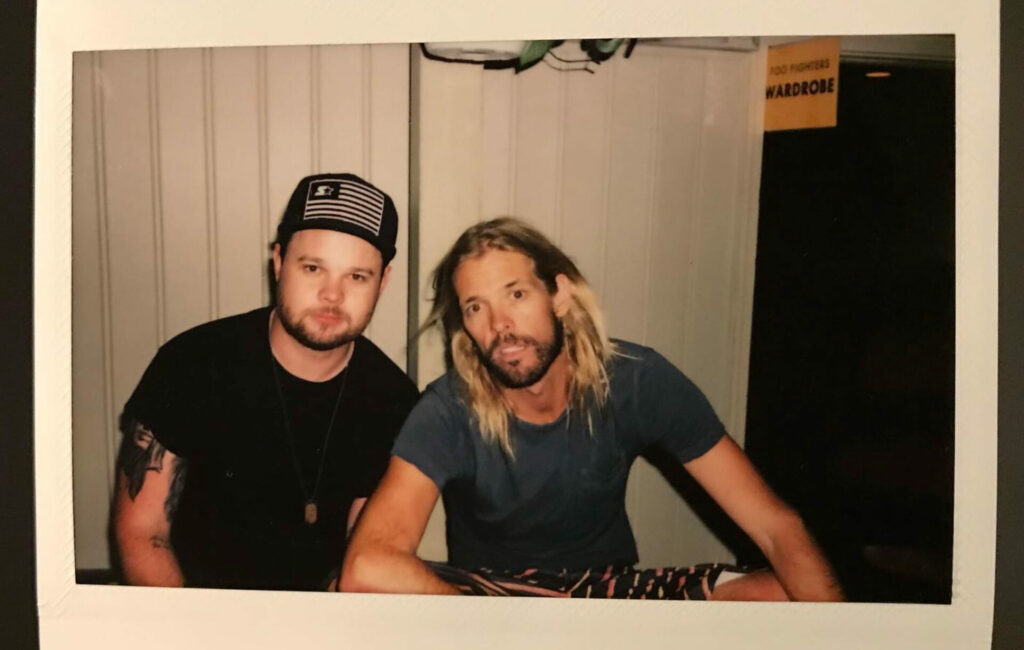 Ben Thatcher and Taylor Hawkins