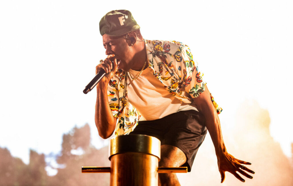 Tyler, the Creator performs onstage, 2021