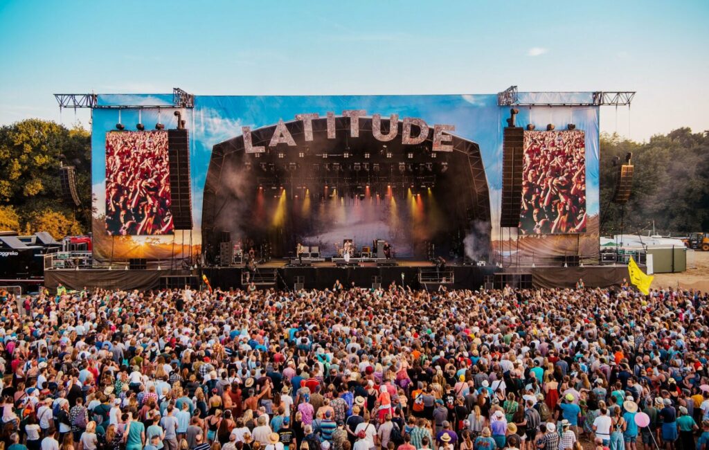 A view of the main stage at Latitude Festival