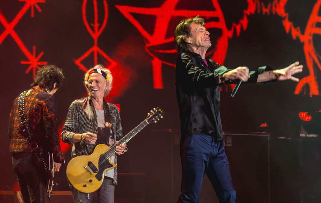 The Rolling Stones perform live in 2016