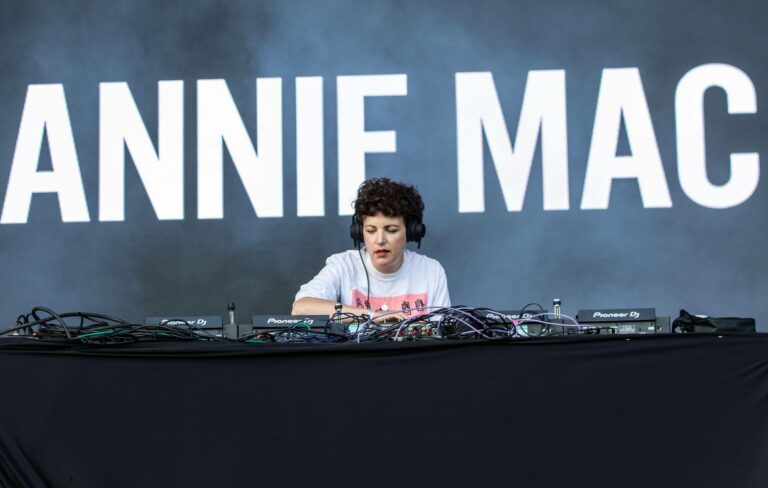 Annie Mac DJs in Portsmouth