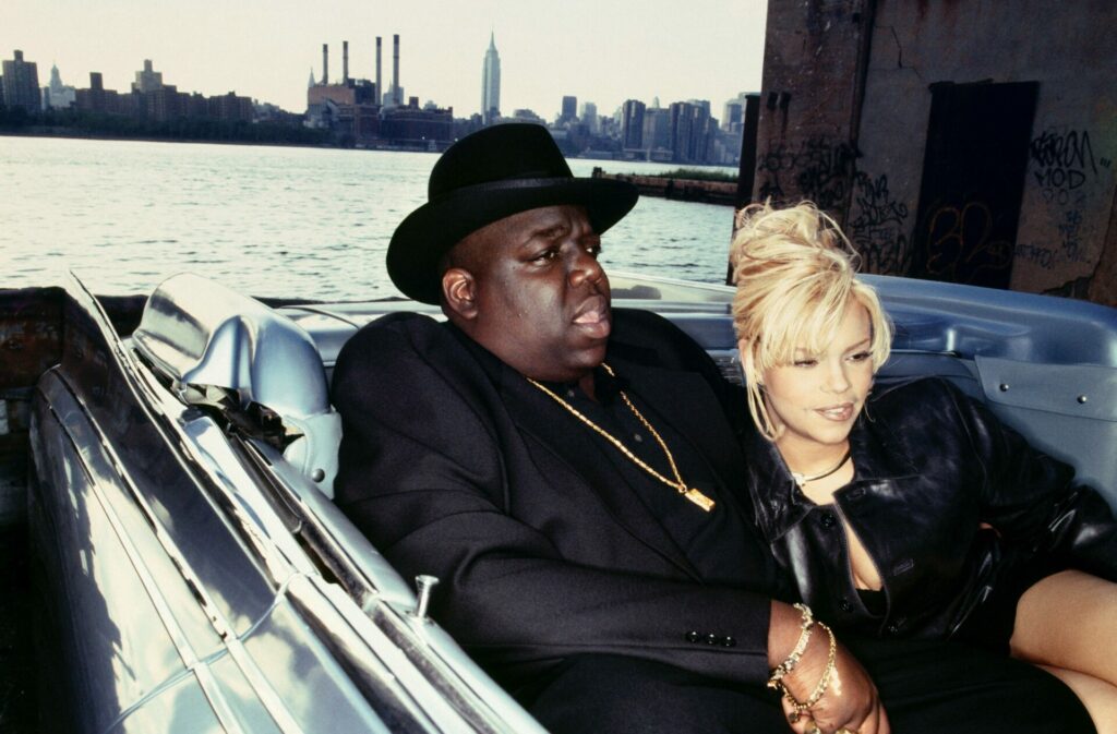 Eric Johnson's iconic shot of Biggie Smalls