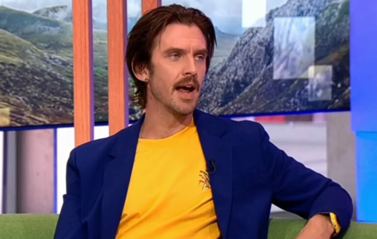 Dan Stevens on 'The One Show', April 13, 2022