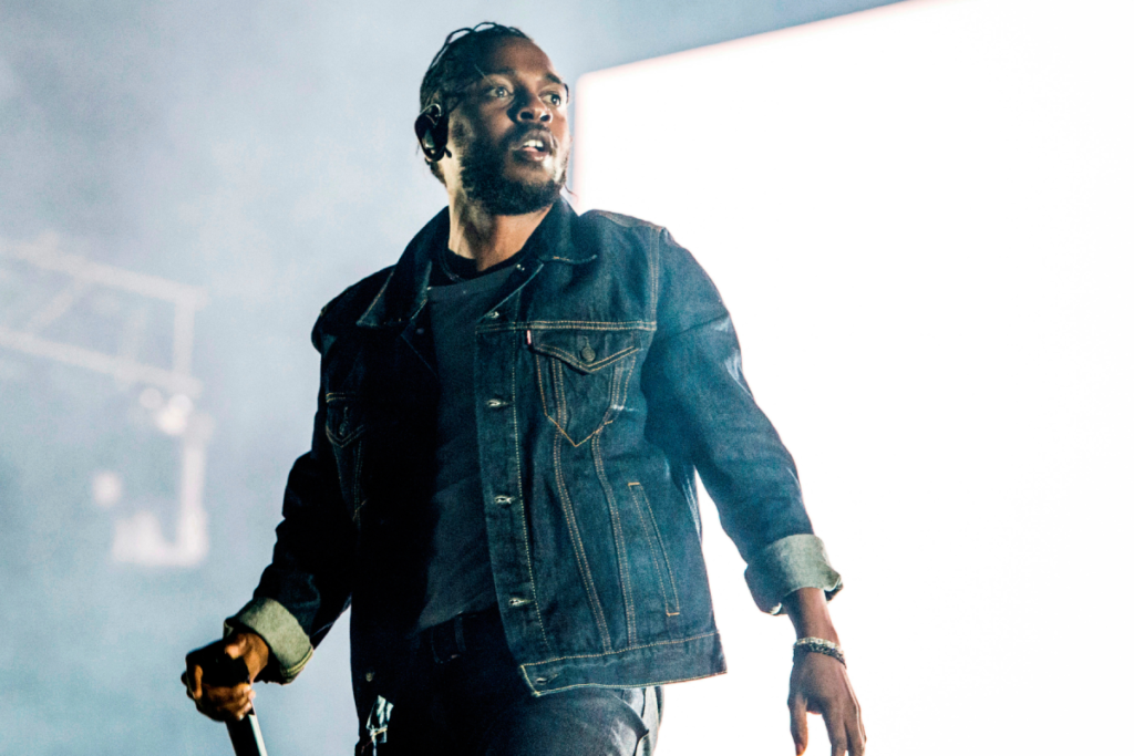 Kendrick Lamar performing in 2017.